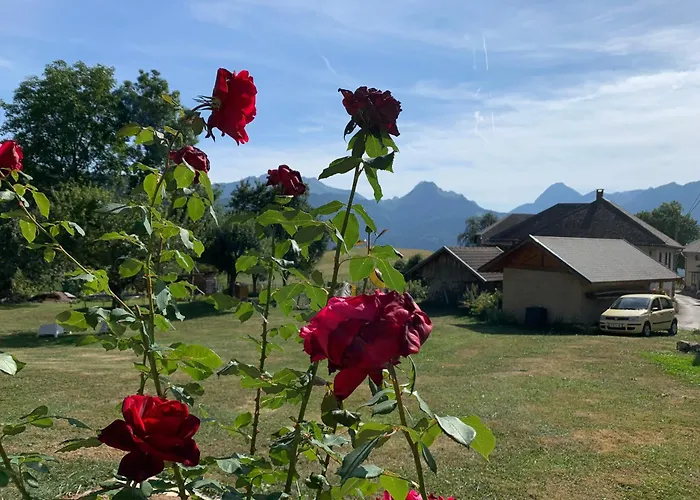 Les Chanterelles Montmin Сasa de vacaciones Plan Montmin